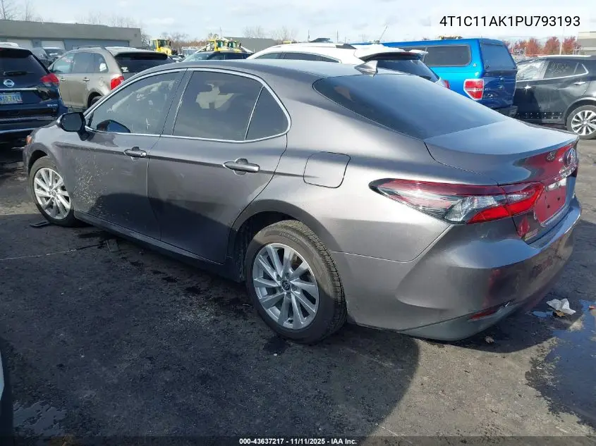 4T1C11AK1PU793193 2023 Toyota Camry Le