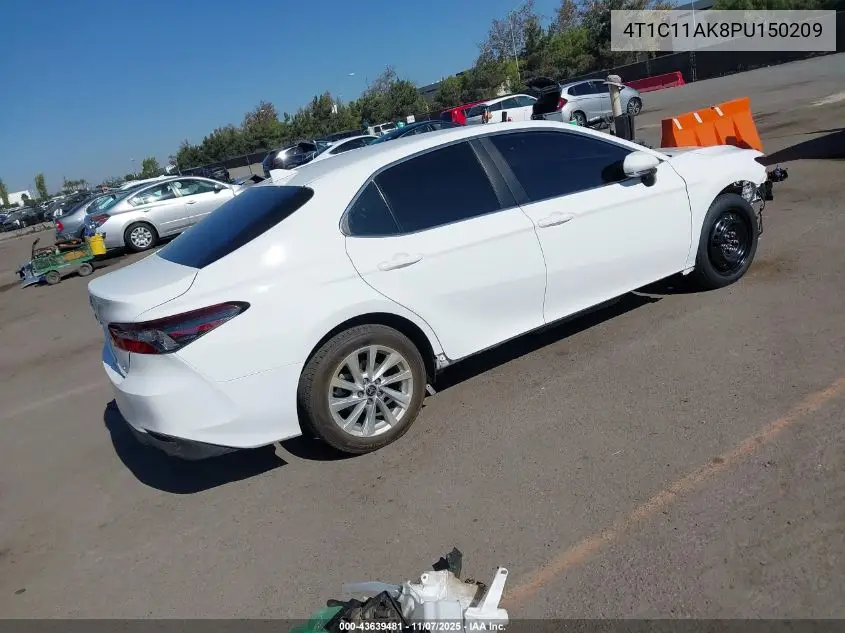 4T1C11AK8PU150209 2023 Toyota Camry Le