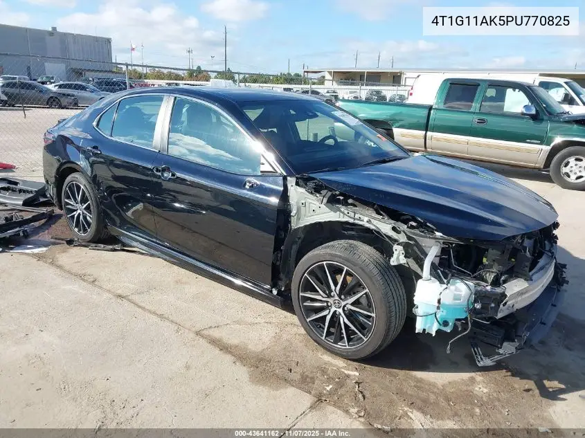 4T1G11AK5PU770825 2023 Toyota Camry Se