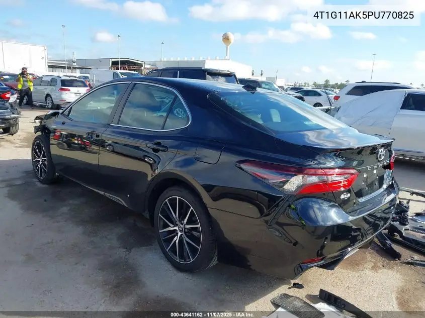 4T1G11AK5PU770825 2023 Toyota Camry Se
