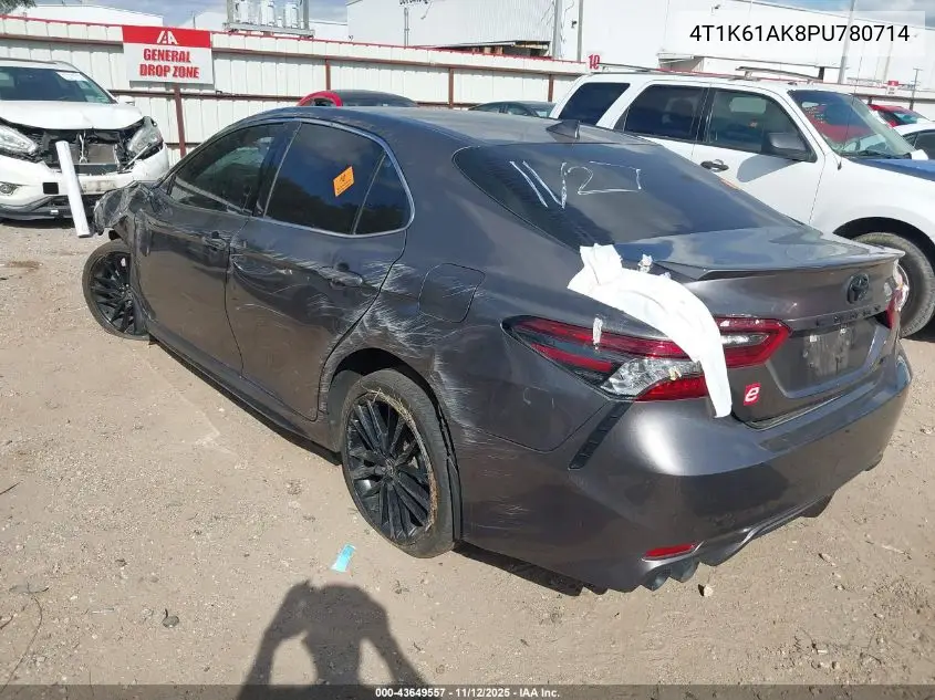 4T1K61AK8PU780714 2023 Toyota Camry Xse