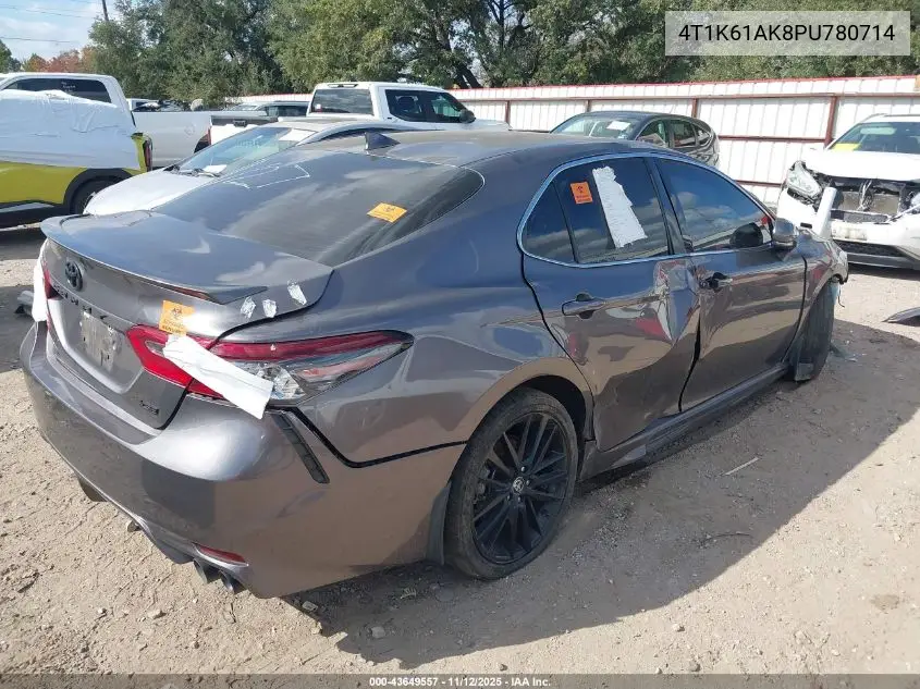 4T1K61AK8PU780714 2023 Toyota Camry Xse