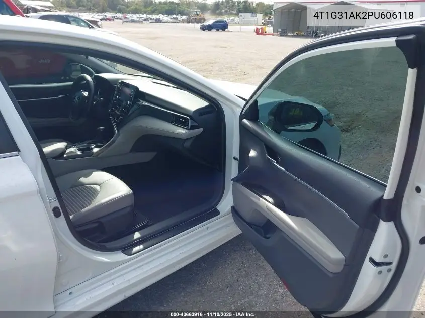 4T1G31AK2PU606118 2023 Toyota Camry Se Hybrid