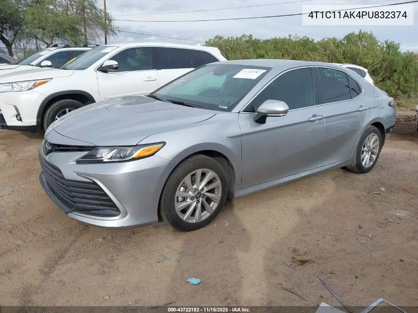 4T1C11AK4PU832374 2023 Toyota Camry Le