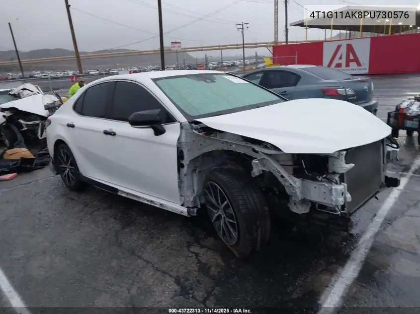 4T1G11AK8PU730576 2023 Toyota Camry Se