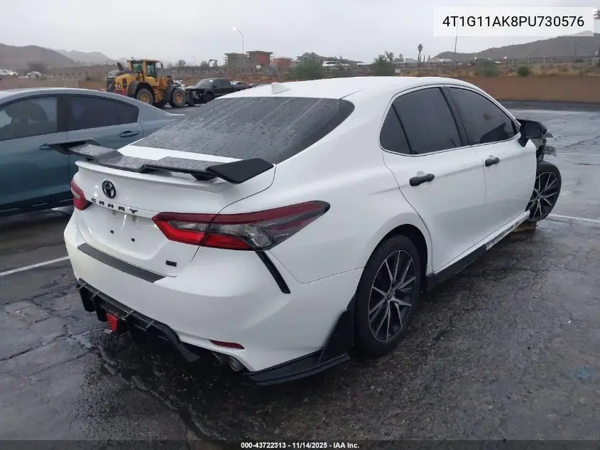 4T1G11AK8PU730576 2023 Toyota Camry Se