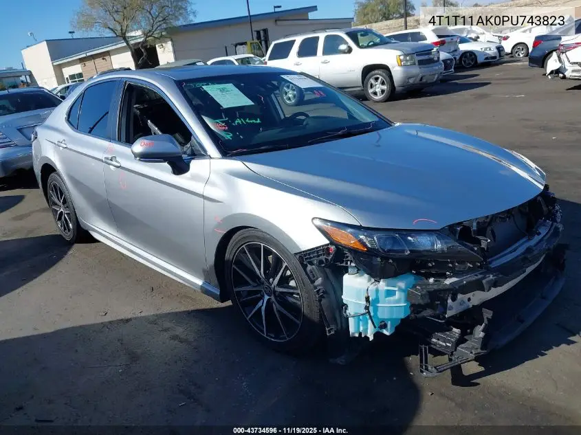 4T1T11AK0PU743823 2023 Toyota Camry Se