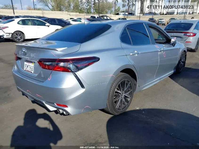4T1T11AK0PU743823 2023 Toyota Camry Se