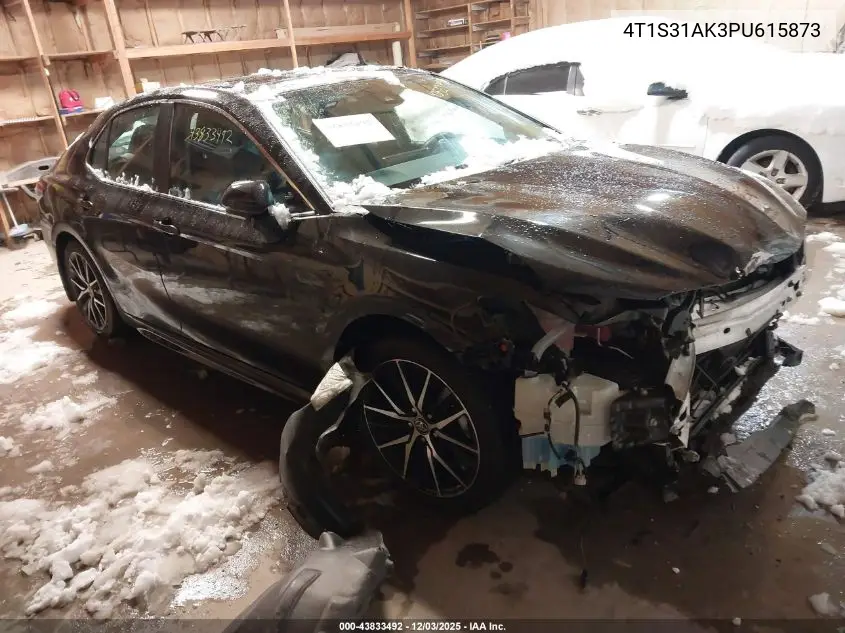 4T1S31AK3PU615873 2023 Toyota Camry Se Hybrid