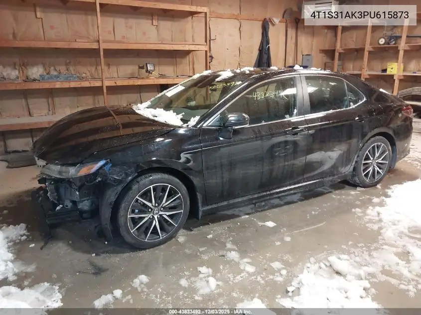 4T1S31AK3PU615873 2023 Toyota Camry Se Hybrid