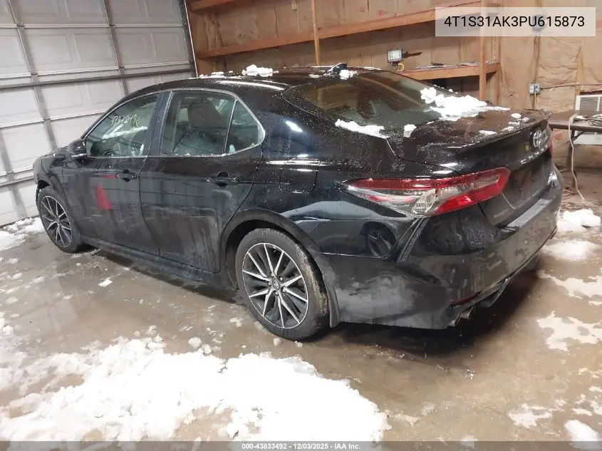 4T1S31AK3PU615873 2023 Toyota Camry Se Hybrid