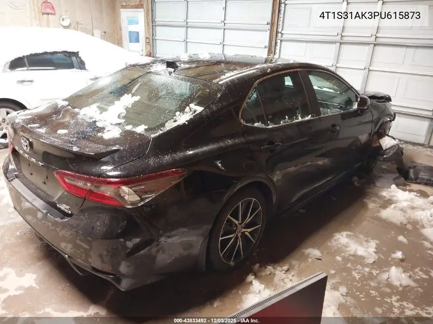 4T1S31AK3PU615873 2023 Toyota Camry Se Hybrid