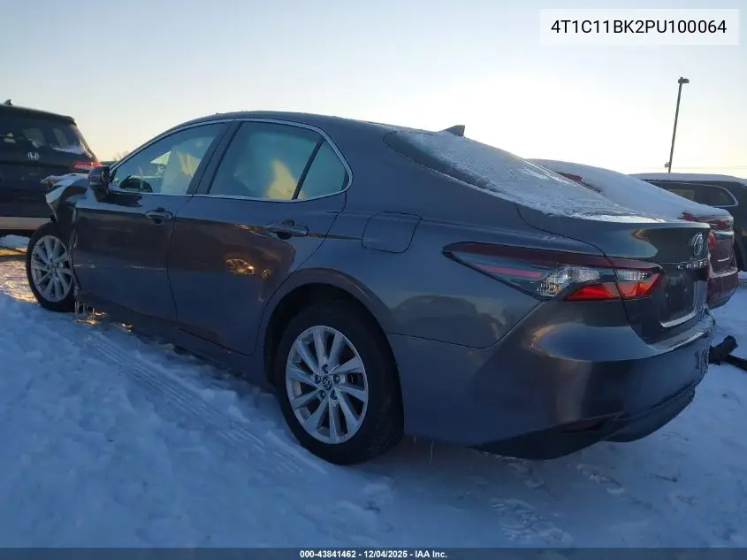 4T1C11BK2PU100064 2023 Toyota Camry Le