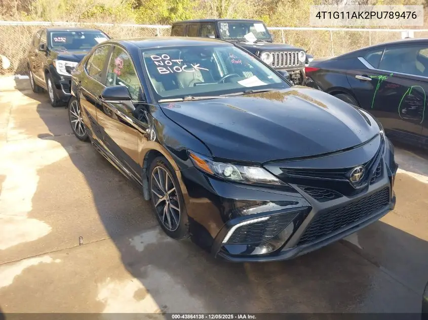 4T1G11AK2PU789476 2023 Toyota Camry Se