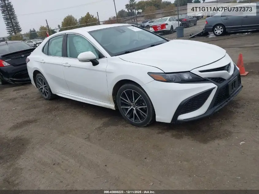 4T1G11AK7PU737373 2023 Toyota Camry Se