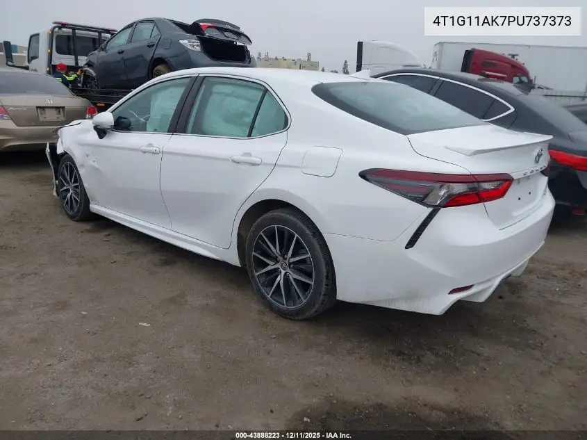4T1G11AK7PU737373 2023 Toyota Camry Se