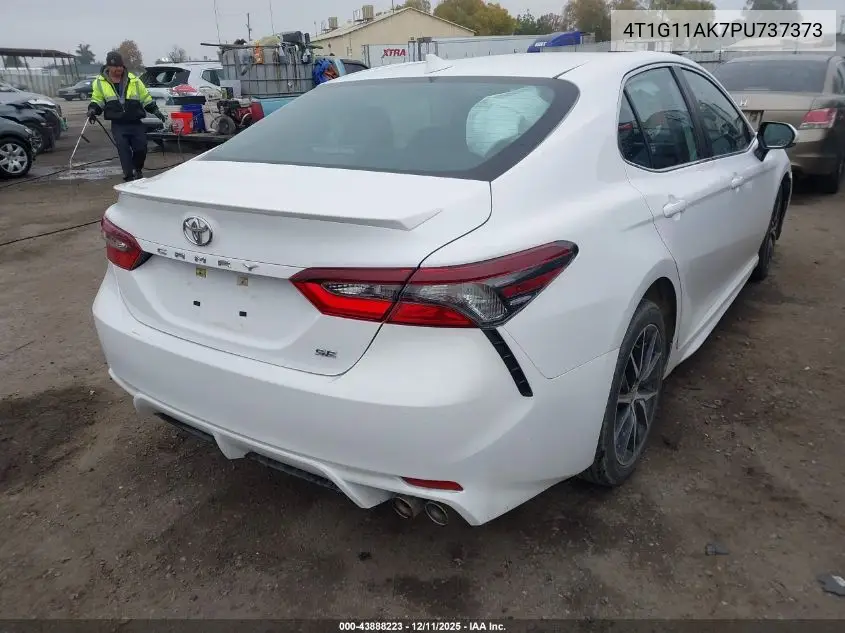 4T1G11AK7PU737373 2023 Toyota Camry Se