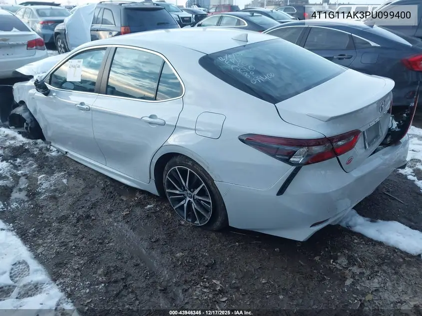 4T1G11AK3PU099400 2023 Toyota Camry Se
