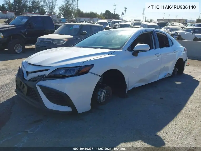 4T1G11AK4RU906140 2024 Toyota Camry Se