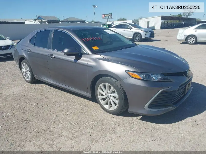 4T1C11AK3RU250236 2024 Toyota Camry Le