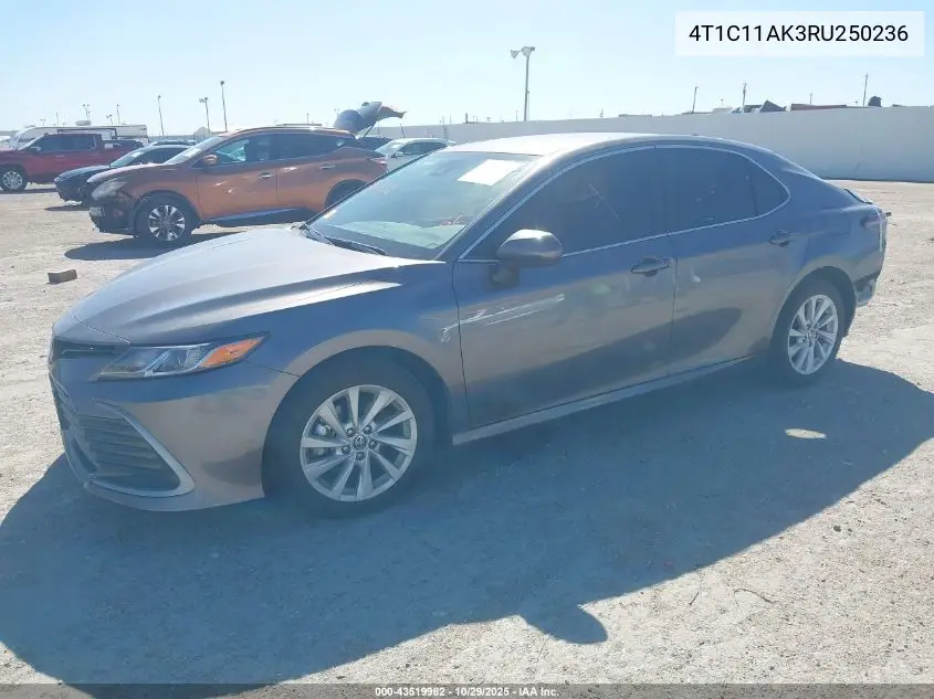4T1C11AK3RU250236 2024 Toyota Camry Le