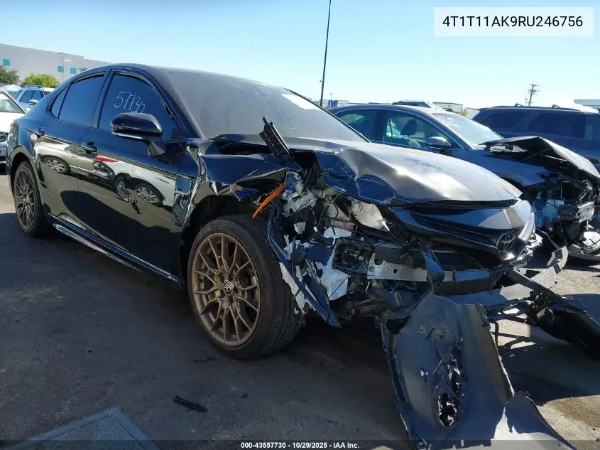 4T1T11AK9RU246756 2024 Toyota Camry Se Nightshade