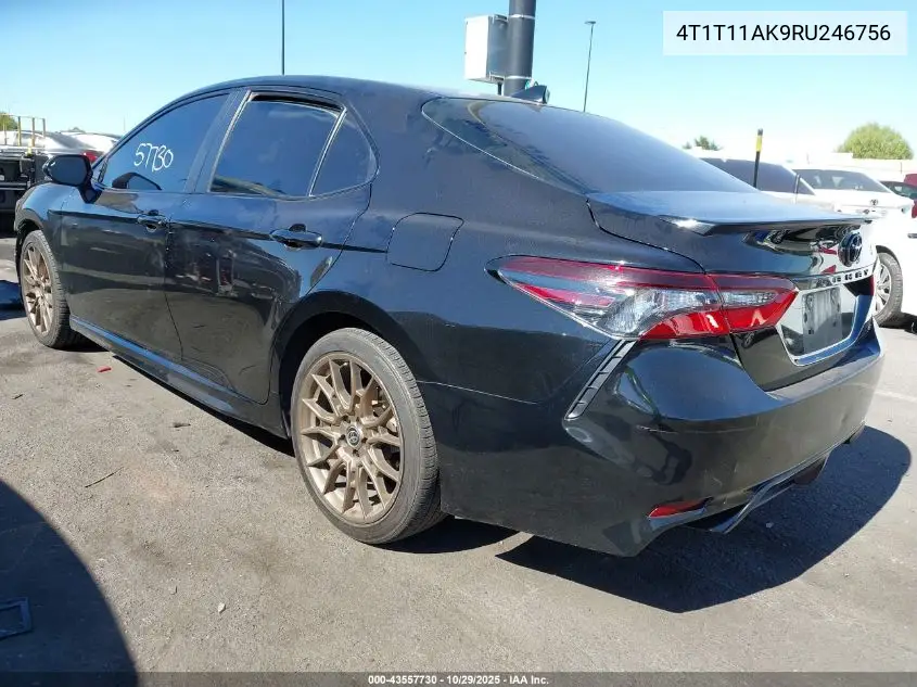 4T1T11AK9RU246756 2024 Toyota Camry Se Nightshade