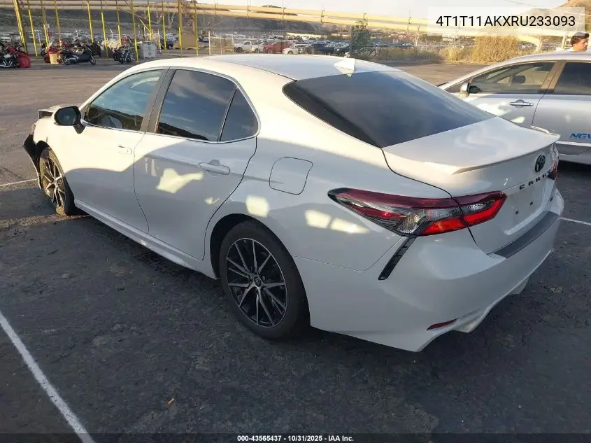 4T1T11AKXRU233093 2024 Toyota Camry Se