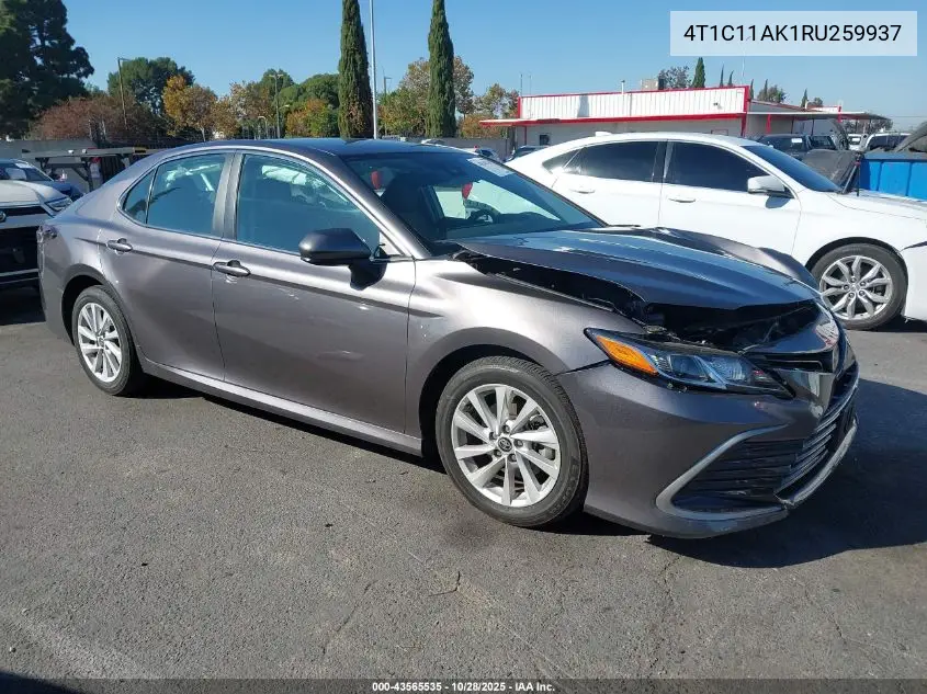 4T1C11AK1RU259937 2024 Toyota Camry Le