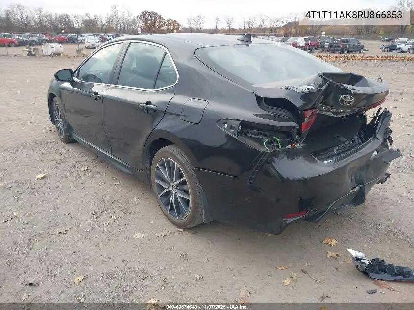 4T1T11AK8RU866353 2024 Toyota Camry Se