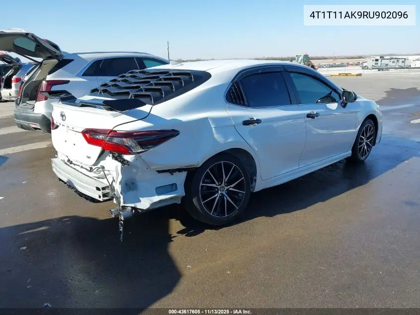 4T1T11AK9RU902096 2024 Toyota Camry Se