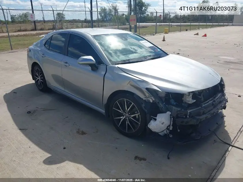 4T1G11AK6RU203073 2024 Toyota Camry Se