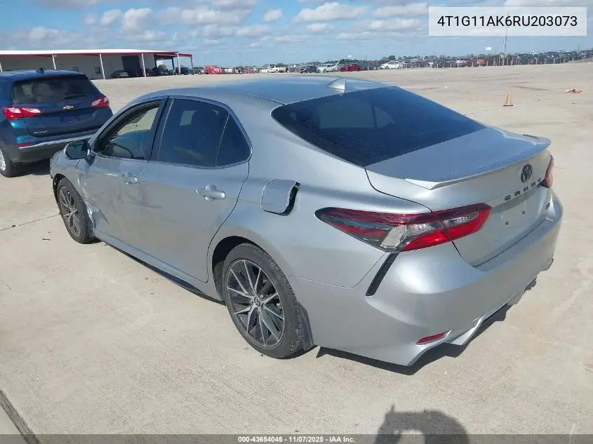 4T1G11AK6RU203073 2024 Toyota Camry Se
