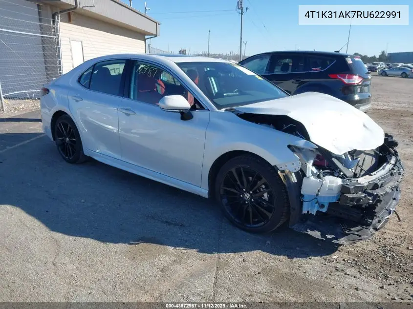 4T1K31AK7RU622991 2024 Toyota Camry Hybrid Xse