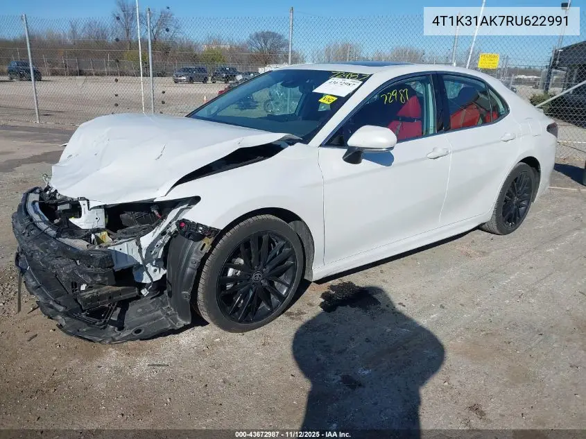 4T1K31AK7RU622991 2024 Toyota Camry Hybrid Xse