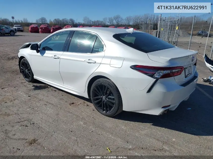 4T1K31AK7RU622991 2024 Toyota Camry Hybrid Xse