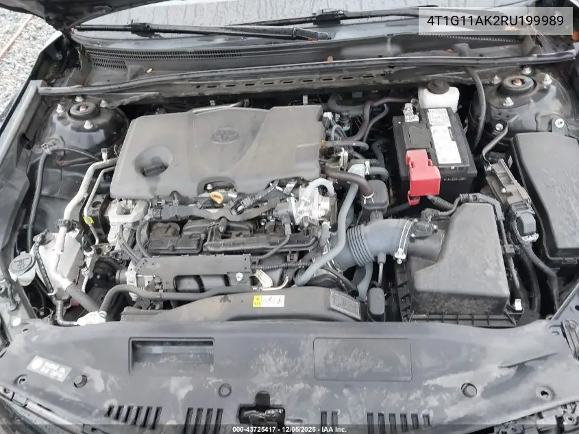 4T1G11AK2RU199989 2024 Toyota Camry Se
