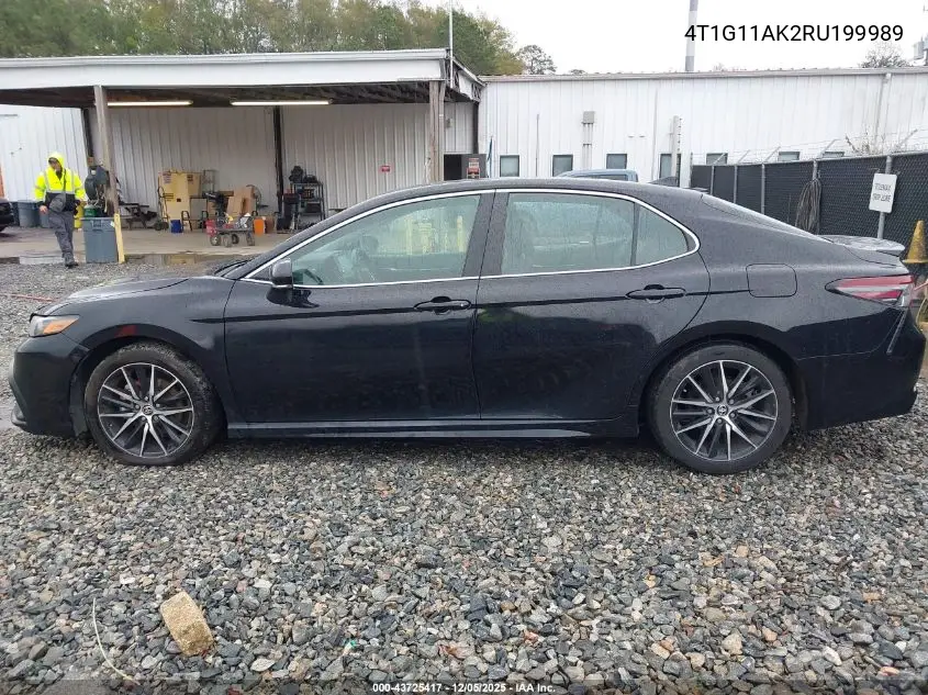 4T1G11AK2RU199989 2024 Toyota Camry Se