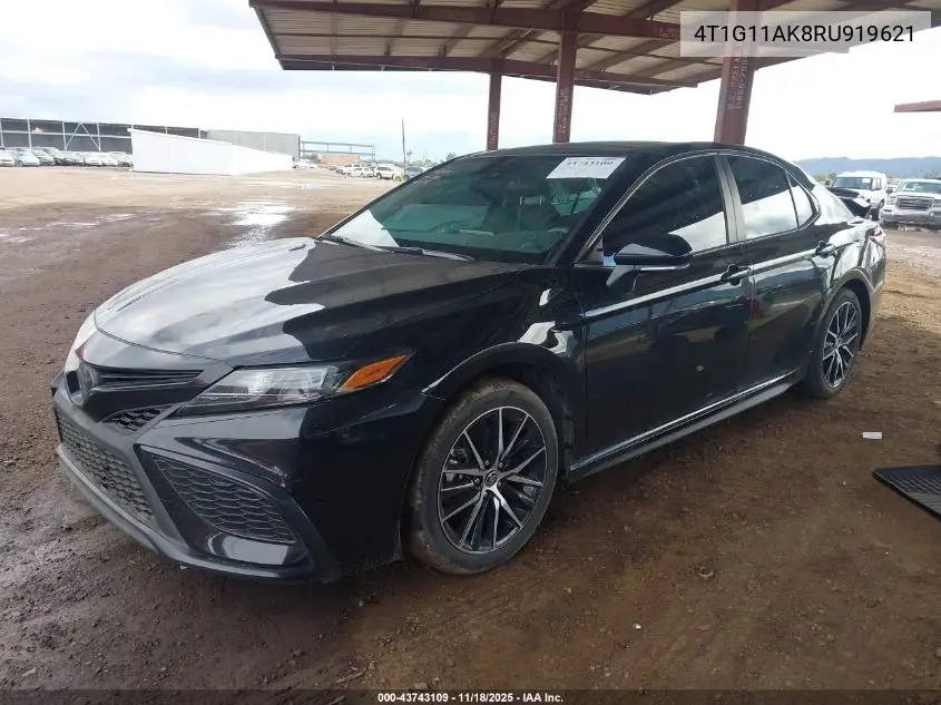 4T1G11AK8RU919621 2024 Toyota Camry Se