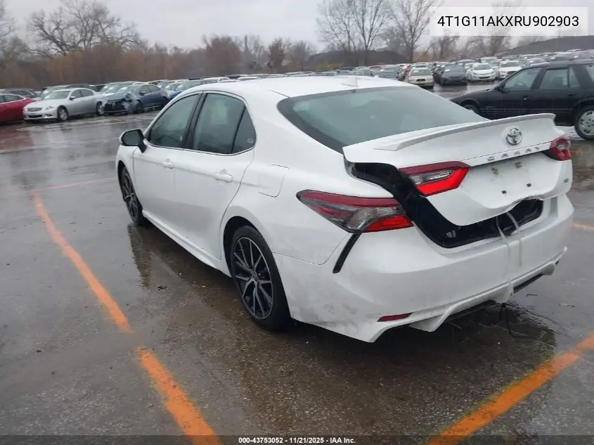 4T1G11AKXRU902903 2024 Toyota Camry Se