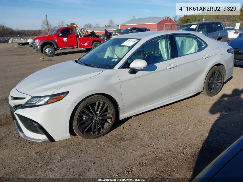 4T1K61AK2RU219329 2024 Toyota Camry Xse