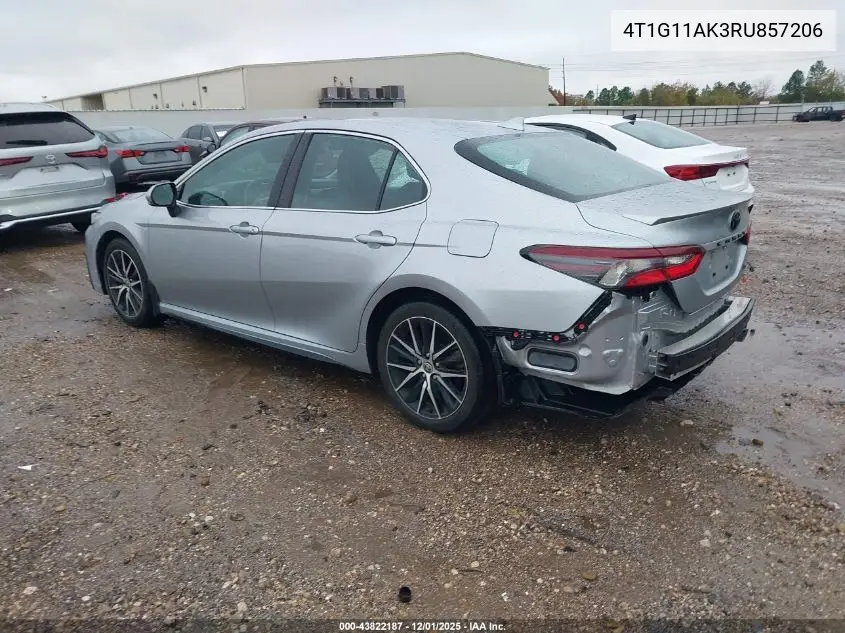 4T1G11AK3RU857206 2024 Toyota Camry Se
