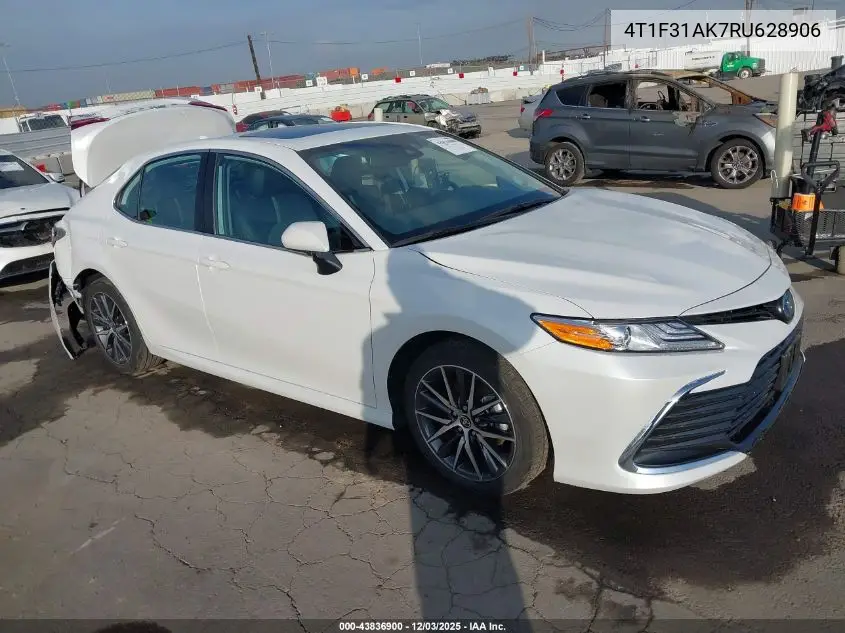 4T1F31AK7RU628906 2024 Toyota Camry Hybrid Xle