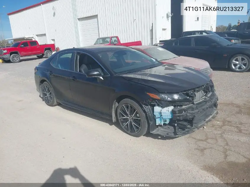 4T1G11AK6RU213327 2024 Toyota Camry Se