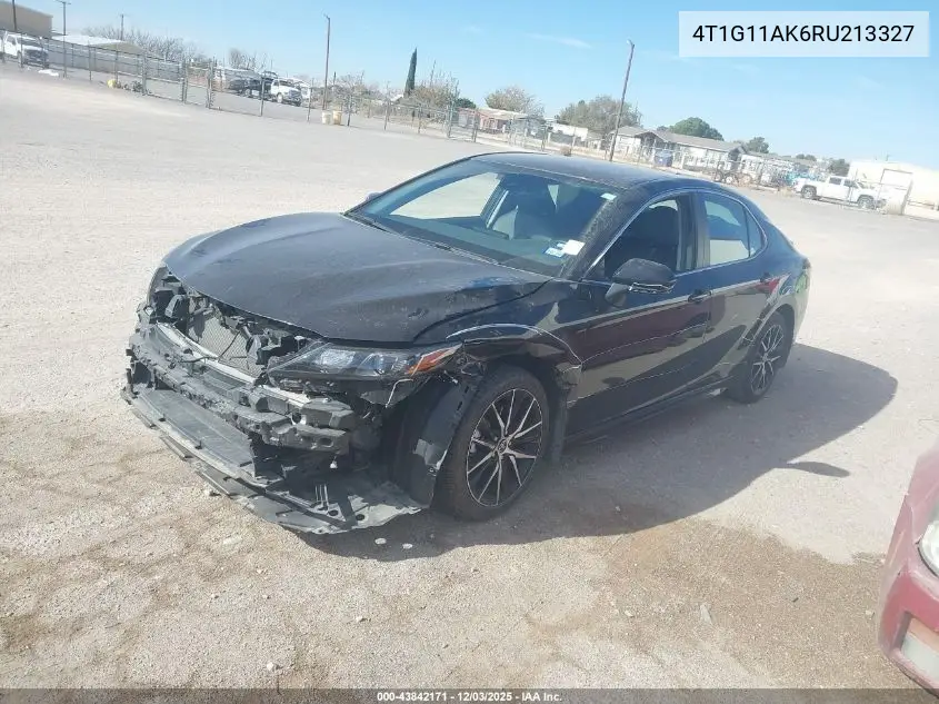 4T1G11AK6RU213327 2024 Toyota Camry Se