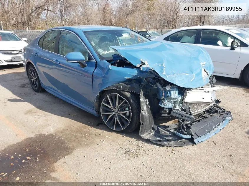 4T1T11AK3RU189955 2024 Toyota Camry Se