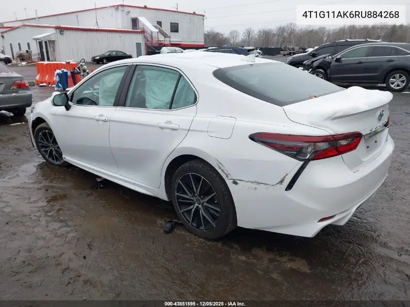 4T1G11AK6RU884268 2024 Toyota Camry Se