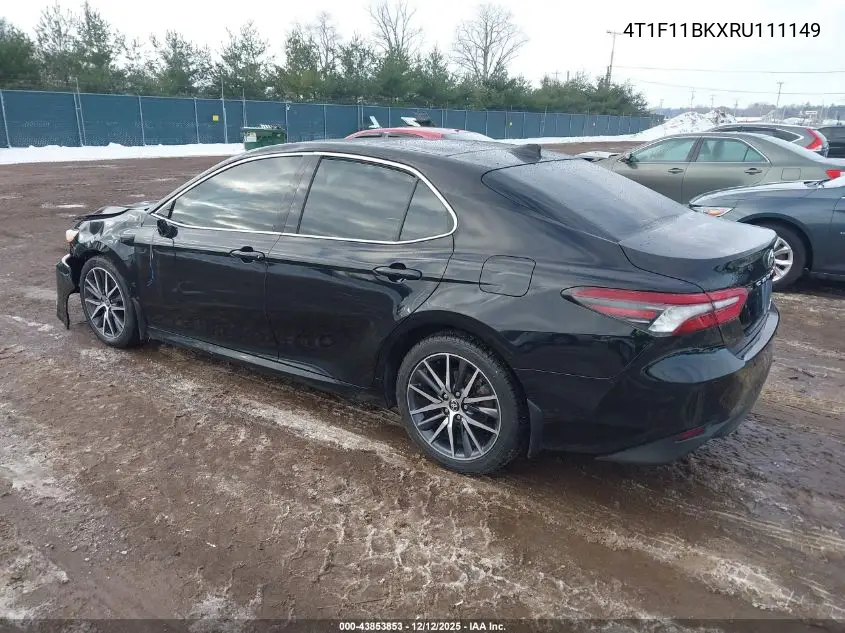 4T1F11BKXRU111149 2024 Toyota Camry Xle