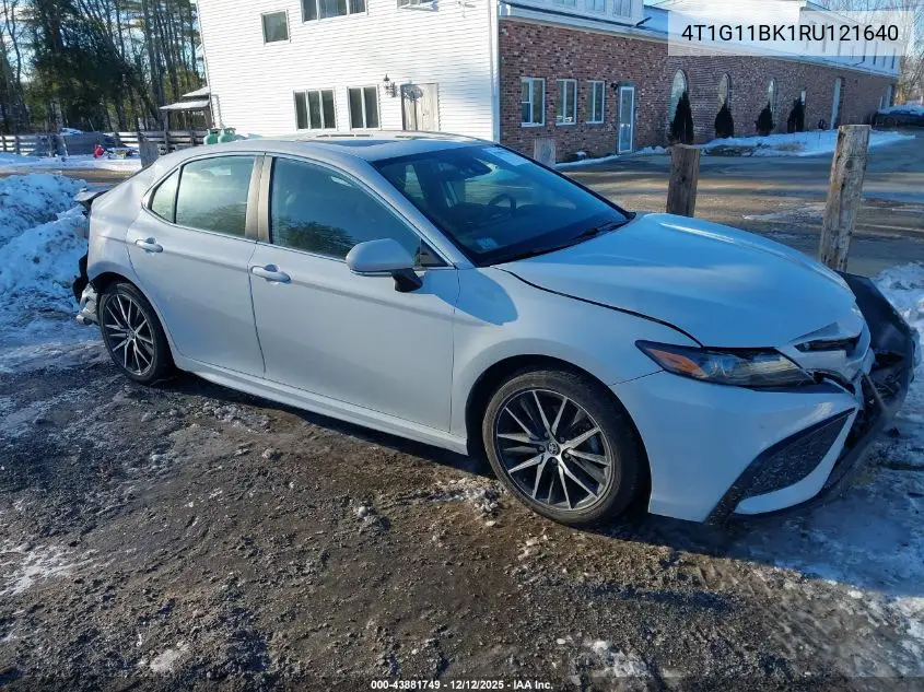 4T1G11BK1RU121640 2024 Toyota Camry Se