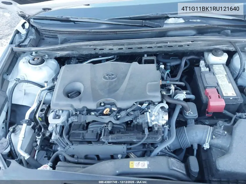 4T1G11BK1RU121640 2024 Toyota Camry Se